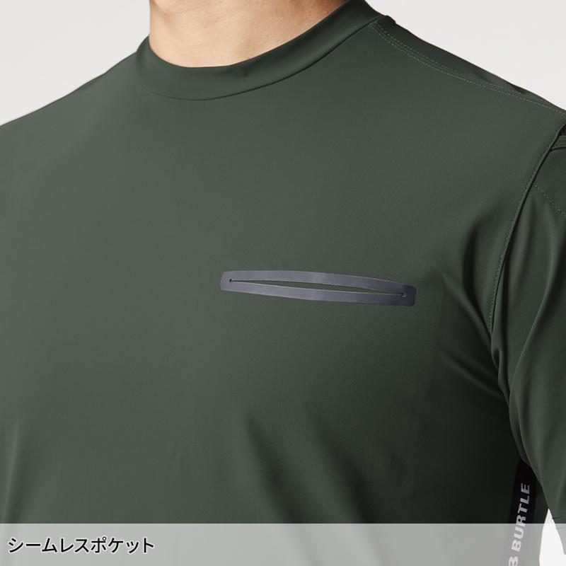 バートル tシャツ 半袖 247 春夏 作業着 作業服 接触冷感 BURTLE メンズ レディース S-3XL | BURTLE | 06