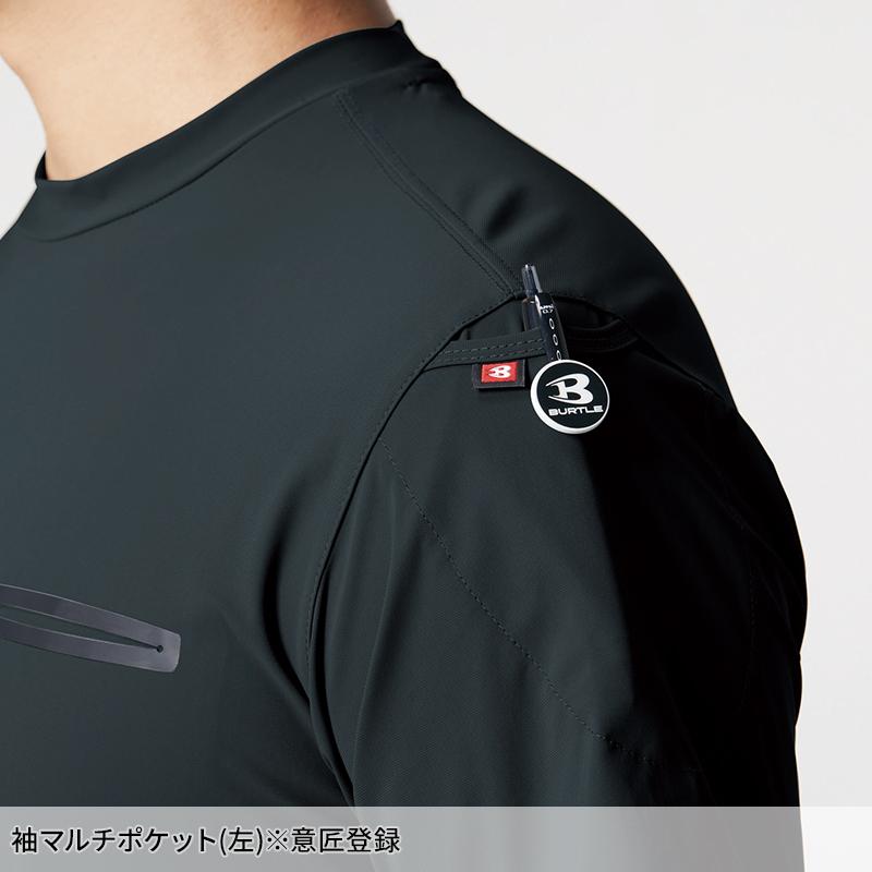 バートル tシャツ 半袖 247 春夏 作業着 作業服 接触冷感 BURTLE メンズ レディース S-3XL | BURTLE | 07