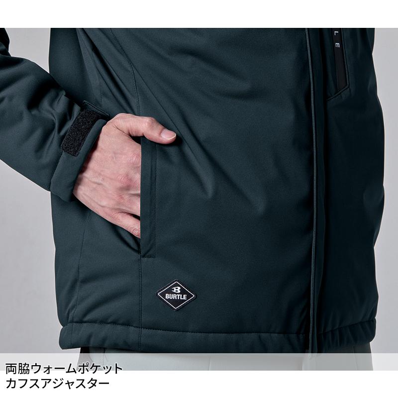 バートル 防寒着 作業着 3260 防寒ジャケット 秋冬 ストレッチフーディ メンズ レディース S-3XL | BURTLE | 09