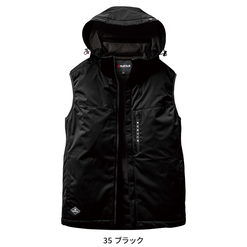 バートル 防寒着 作業着 3264 防寒ベスト ストレッチフーディ メンズ レディース S-3XL | BURTLE | 04