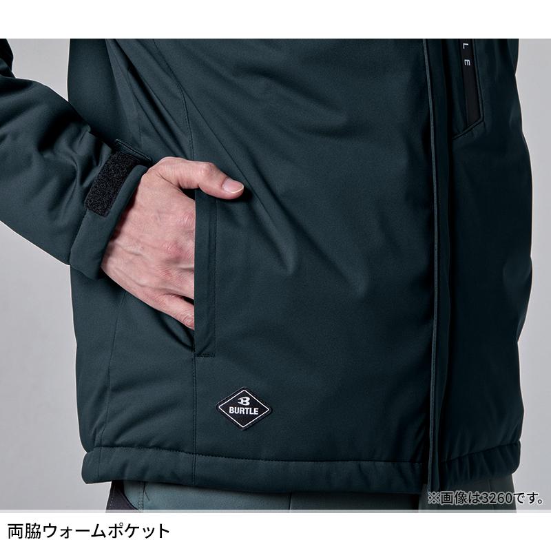 バートル 防寒着 作業着 3264 防寒ベスト ストレッチフーディ メンズ レディース S-3XL | BURTLE | 08