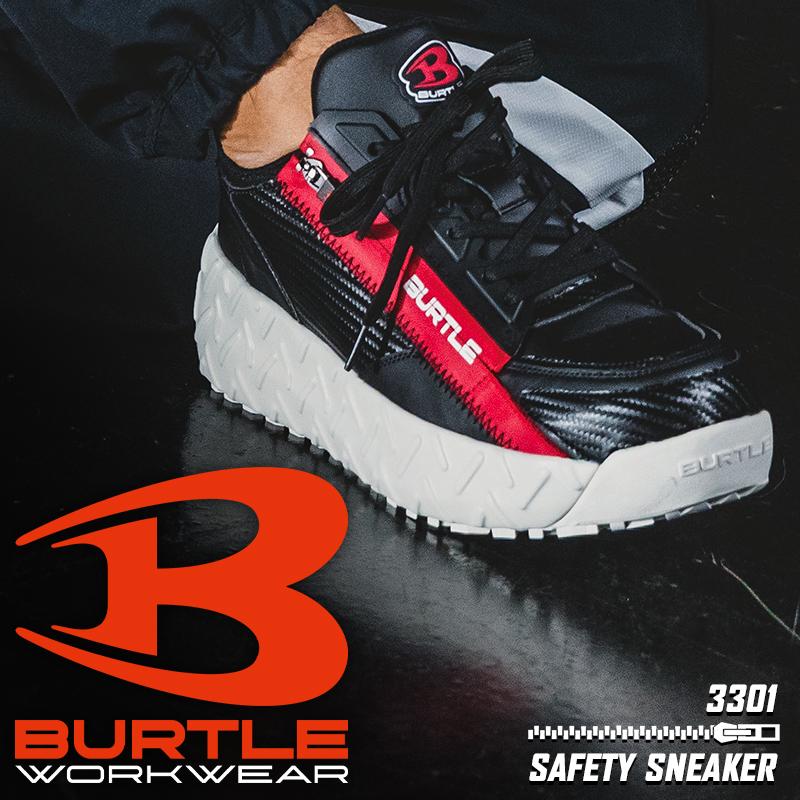 安全靴 バートル 3301 BURTLE ローカット 紐タイプ メンズ レディース XS-XL | BURTLE | 01