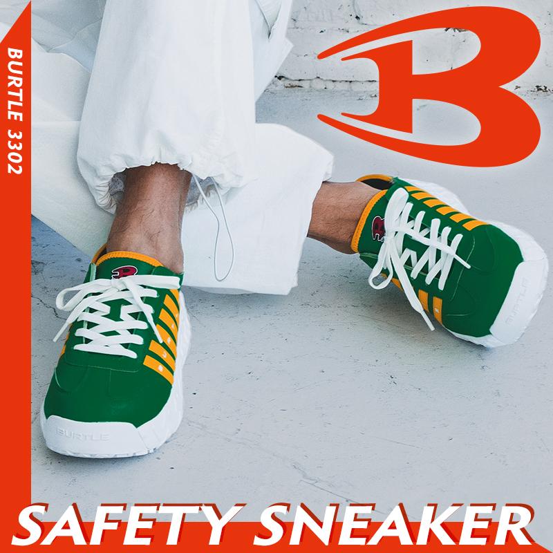 安全靴 バートル BURTLE 3302 ローカット 紐タイプ 耐油 耐滑 メンズ レディース XS-XL | BURTLE | 01