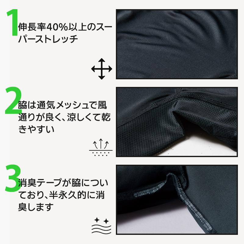 バートル 4112 インナー 作業服 作業着 BURTLE 長袖 コンプレッション 通年用 男女兼用 S-XXL【2025秋冬新作】 | BURTLE | 03