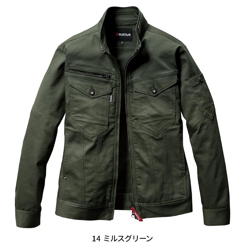 バートル 作業着 作業服 秋冬 5021 長袖 ジャケット ブルゾン BURTLE【2024秋冬新作】 S-5L | BURTLE | 03