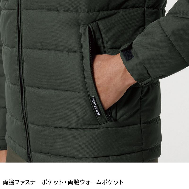 BURTLE 防寒フーディジャケット(ユニセックス) 防寒着 男女兼用 5030 バートル 作業服 作業着 S-3XL | BURTLE | 10