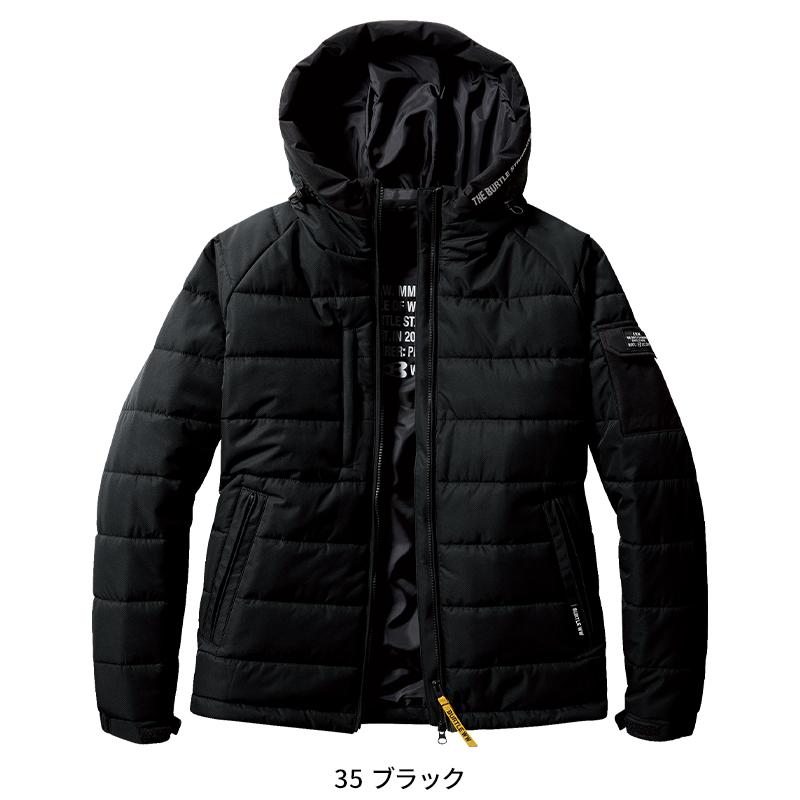 BURTLE 防寒フーディジャケット(ユニセックス) 防寒着 男女兼用 5030 バートル 作業服 作業着 S-3XL | BURTLE | 02