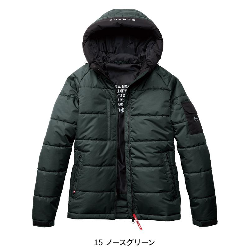 BURTLE 防寒フーディジャケット(ユニセックス) 防寒着 男女兼用 5030 バートル 作業服 作業着 S-3XL | BURTLE | 02
