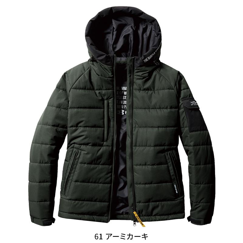 BURTLE 防寒フーディジャケット(ユニセックス) 防寒着 男女兼用 5030 バートル 作業服 作業着 S-3XL | BURTLE | 03