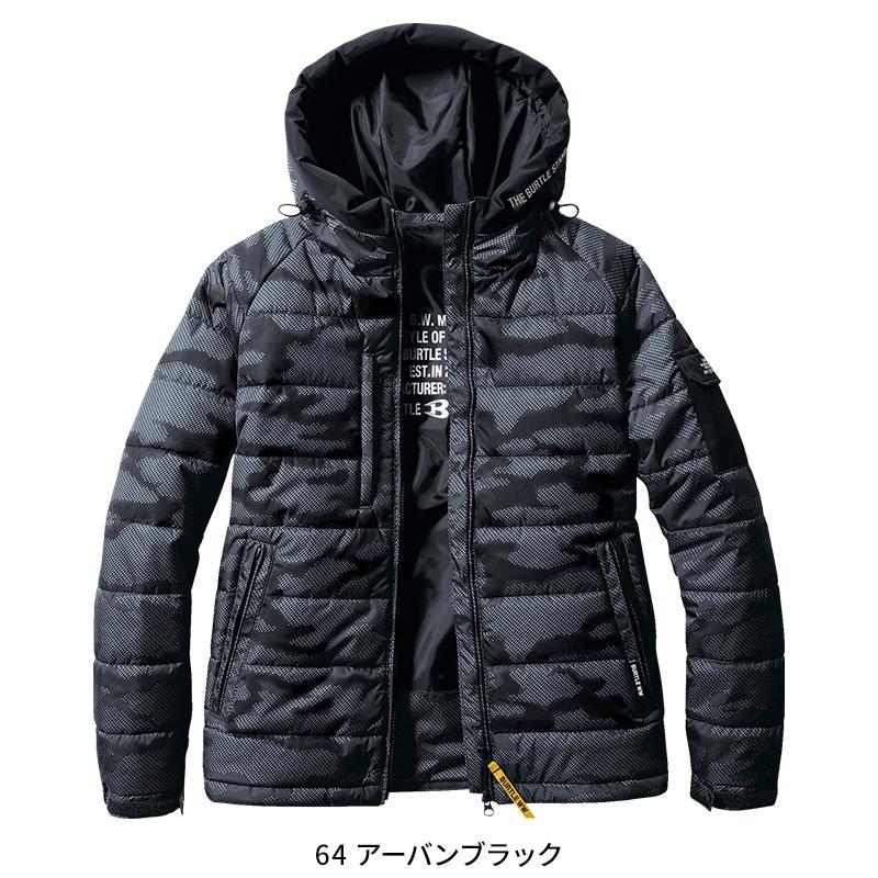 BURTLE 防寒フーディジャケット(ユニセックス) 防寒着 男女兼用 5030 バートル 作業服 作業着 S-3XL | BURTLE | 04