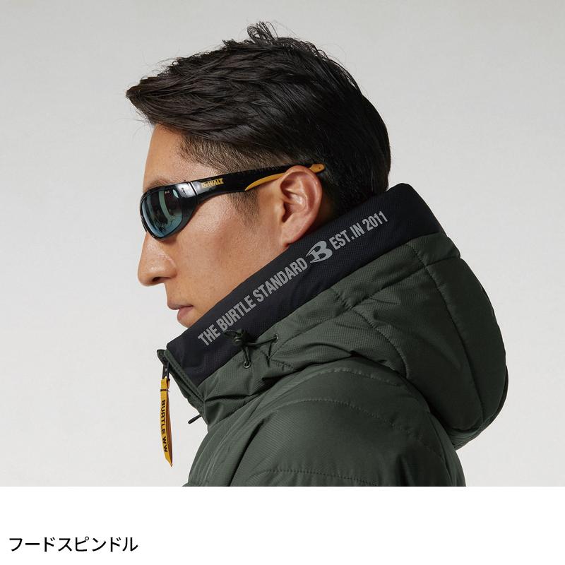 BURTLE 防寒フーディジャケット(ユニセックス) 防寒着 男女兼用 5030 バートル 作業服 作業着 S-3XL | BURTLE | 05