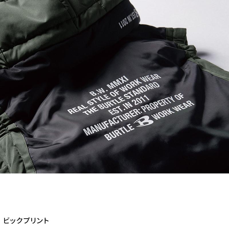 BURTLE 防寒フーディジャケット(ユニセックス) 防寒着 男女兼用 5030 バートル 作業服 作業着 S-3XL | BURTLE | 08