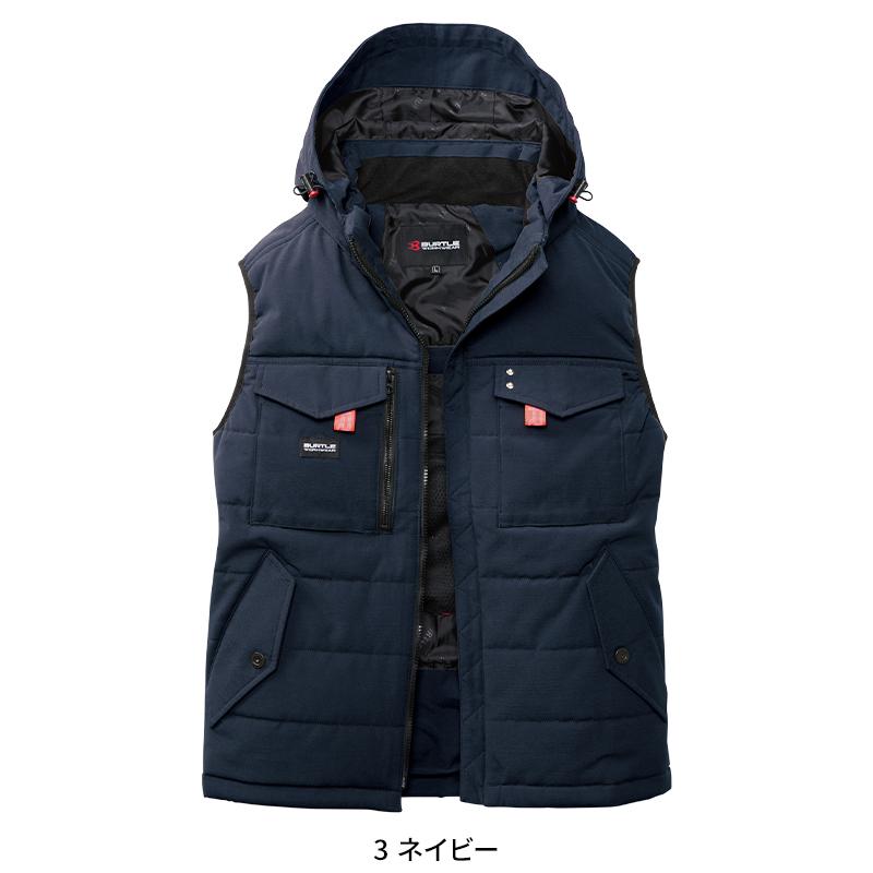 バートル 防寒着 作業着 5054 防寒ベストメンズ レディース S-3XL | BURTLE | 02