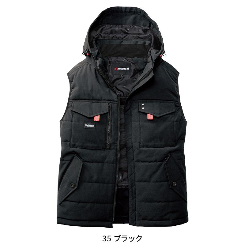 バートル 防寒着 作業着 5054 防寒ベストメンズ レディース S-3XL | BURTLE | 04