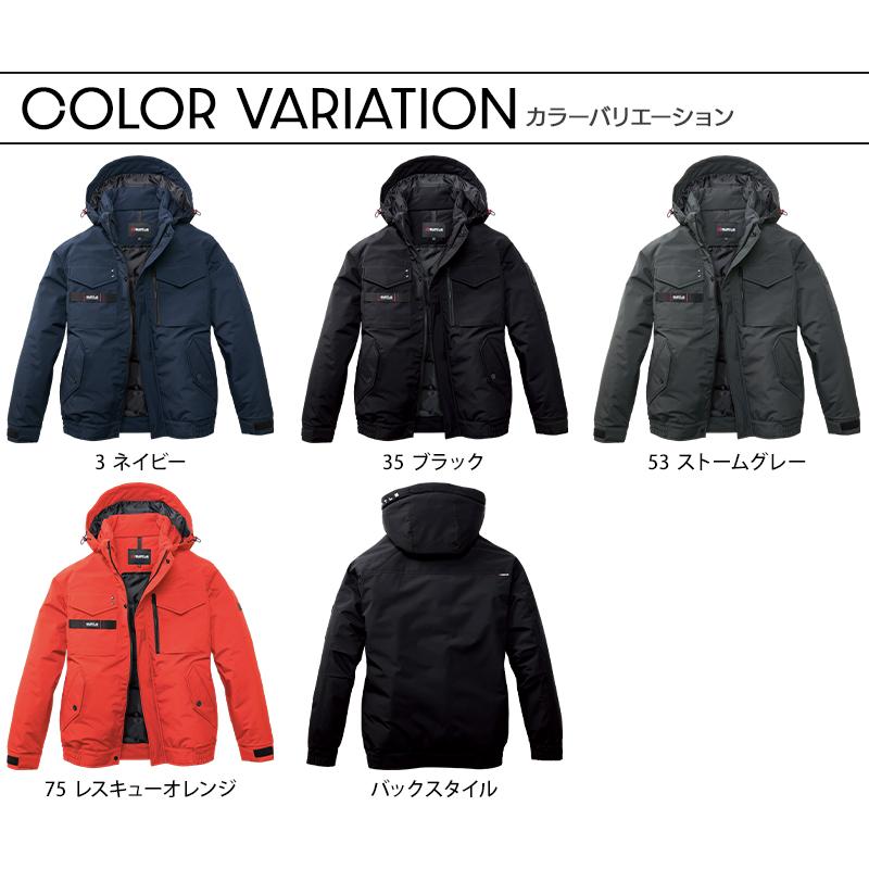 バートル 5060 防寒着 作業服 作業着 BURTLE 防寒ブルゾン 男女兼用 S-3XL【2025秋冬新作】 | BURTLE | 09