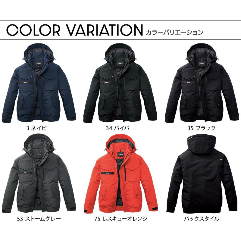 バートル 5060 防寒着 作業服 作業着 BURTLE 防寒ブルゾン 男女兼用 S-3XL【2025秋冬新作】 | BURTLE | 09