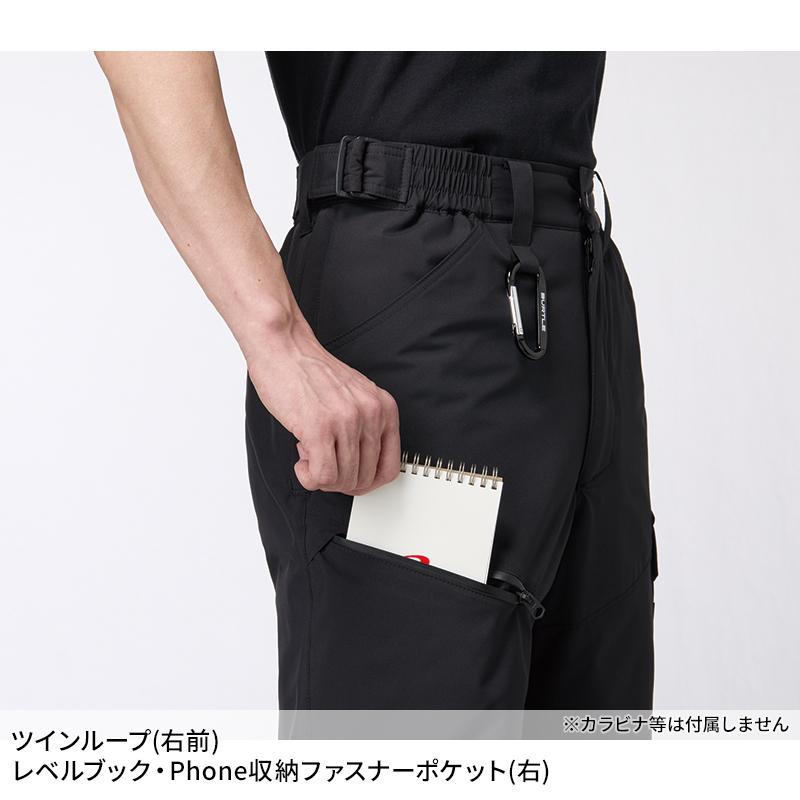 【2025秋冬新作】 BURTLE 防寒パンツ(ユニセックス) 防寒着 男女兼用 5062 バートル 作業服 作業着 S-3XL | BURTLE | 05