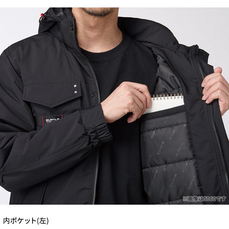 バートル 5064 防寒着 作業服 作業着 BURTLE 防寒ベスト 男女兼用 S-3XL【2025秋冬新作】 | BURTLE | 10