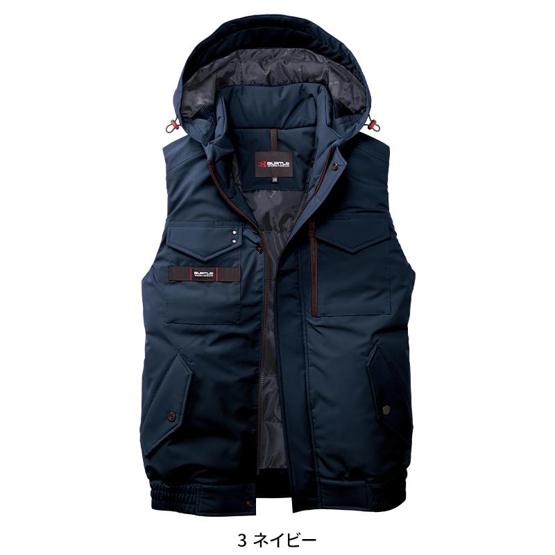 バートル 5064 防寒着 作業服 作業着 BURTLE 防寒ベスト 男女兼用 S-3XL【2025秋冬新作】 | BURTLE | 02