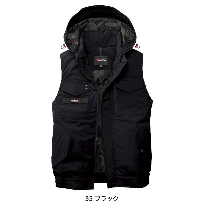 バートル 5064 防寒着 作業服 作業着 BURTLE 防寒ベスト 男女兼用 S-3XL【2025秋冬新作】 | BURTLE | 03