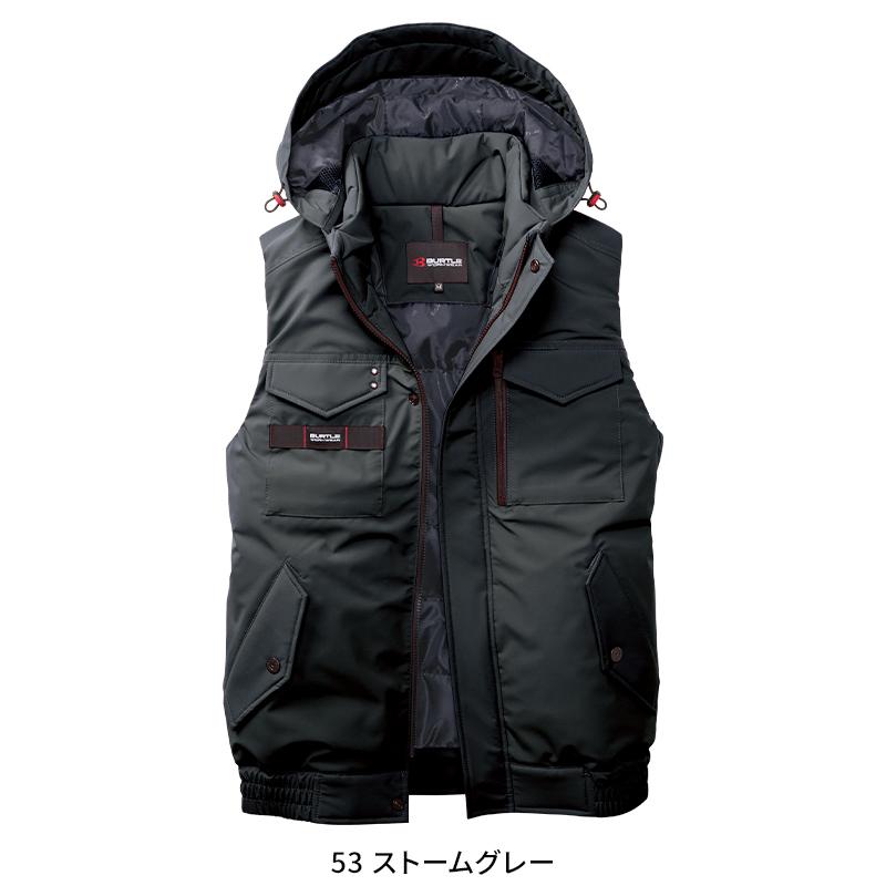 バートル 5064 防寒着 作業服 作業着 BURTLE 防寒ベスト 男女兼用 S-3XL【2025秋冬新作】 | BURTLE | 04