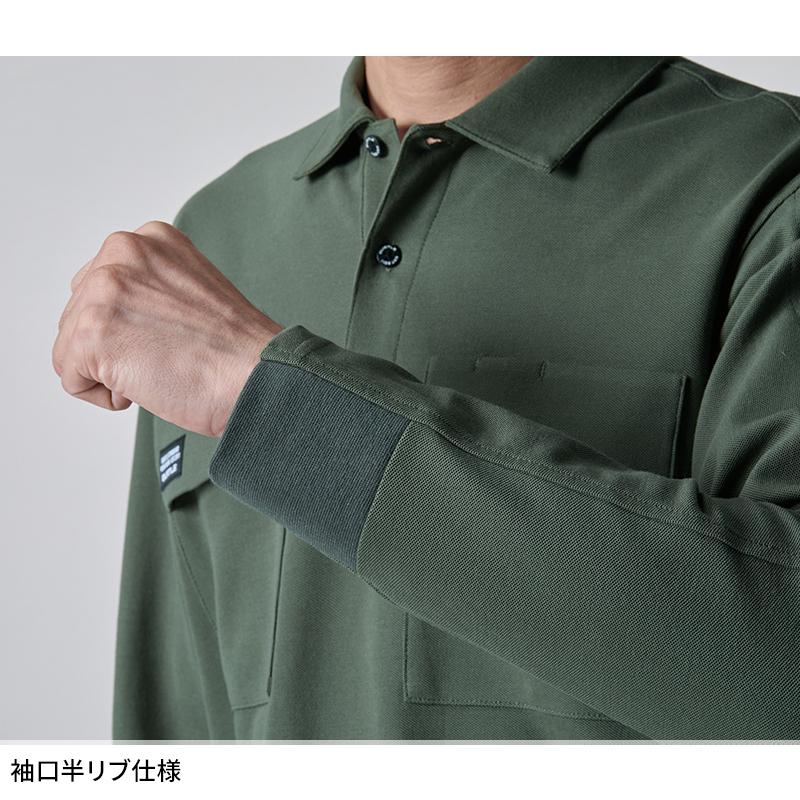 BURTLE 長袖ポロシャツ(ユニセックス) 通年用 男女兼用 515 バートル 作業服 作業着 S-5L | BURTLE | 11
