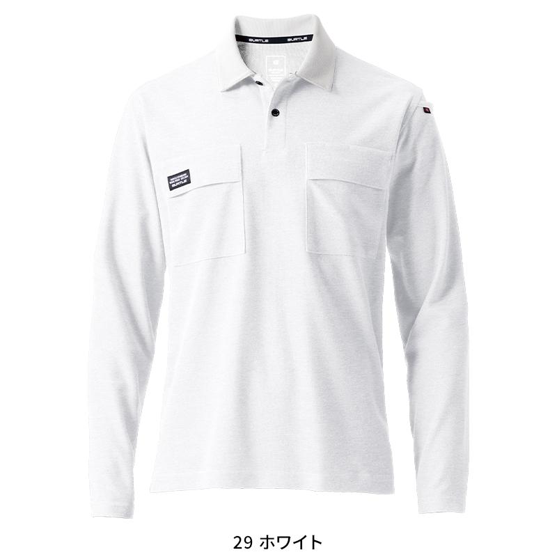 BURTLE 長袖ポロシャツ(ユニセックス) 通年用 男女兼用 515 バートル 作業服 作業着 S-5L | BURTLE | 04