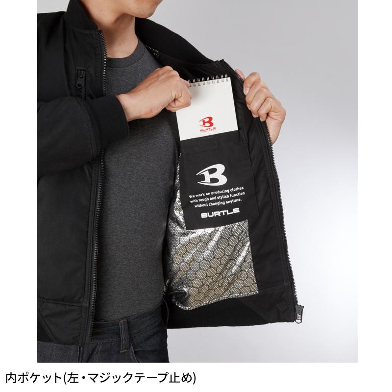 BURTLE フライト防寒ジャケット(ユニセックス) 防寒着 男女兼用 5260 バートル 作業服 作業着 S-5L | BURTLE | 07