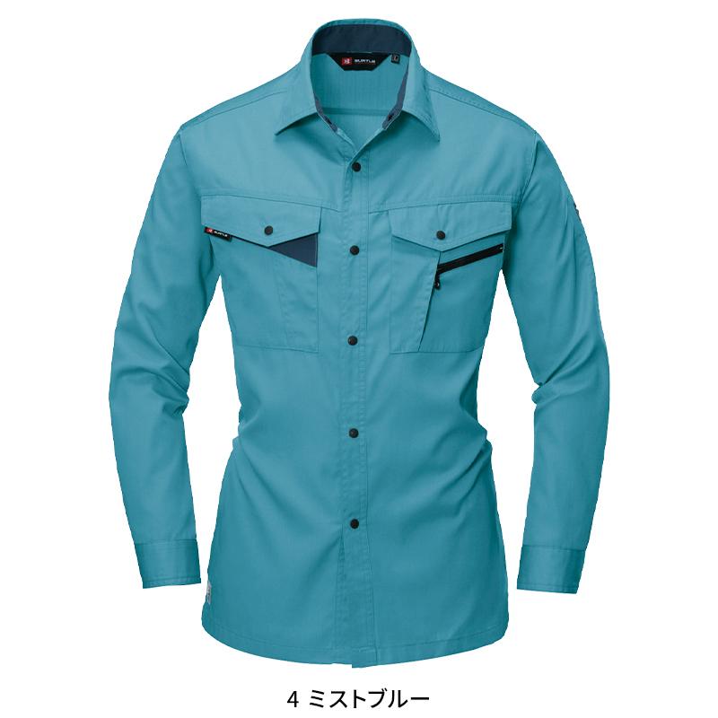 BURTLE 長袖シャツ 作業服 春夏用 メンズ 6023 バートル 作業着 S-5L | BURTLE | 05