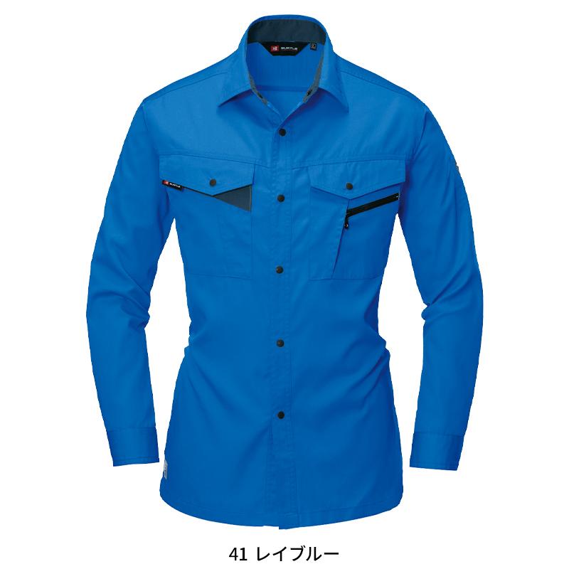 BURTLE 長袖シャツ 作業服 春夏用 メンズ 6023 バートル 作業着 S-5L | BURTLE | 06