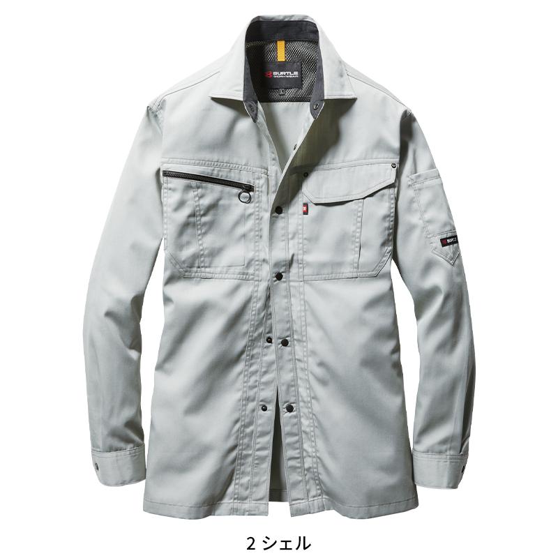 バートル 作業着 作業服 春夏 6063 長袖 シャツ BURTLE メンズ S-5L | BURTLE | 03