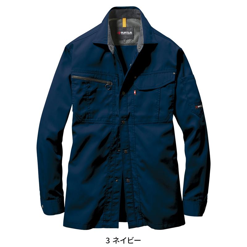 バートル 作業着 作業服 春夏 6063 長袖 シャツ BURTLE メンズ S-5L | BURTLE | 04