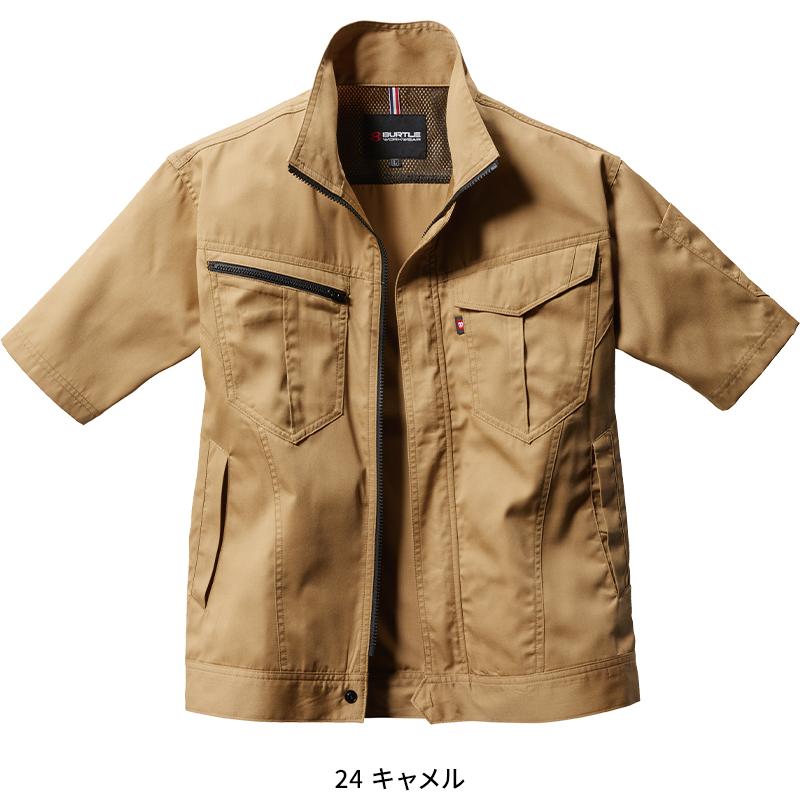 BURTLE 半袖ジャケット(ユニセックス) 作業服 春夏用 男女兼用 6082 バートル 作業着 SS-5L | BURTLE | 05