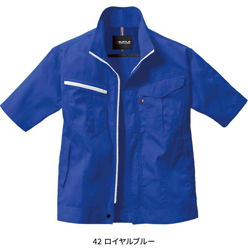 BURTLE 半袖ジャケット(ユニセックス) 作業服 春夏用 男女兼用 6082 バートル 作業着 SS-5L | BURTLE | 06