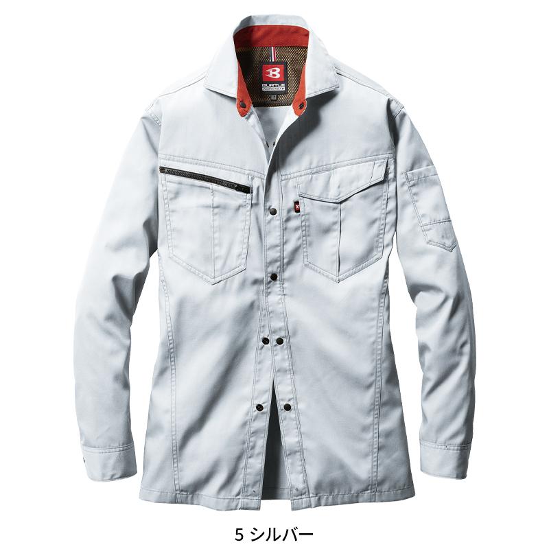 BURTLE 長袖シャツ 作業服 春夏用 メンズ 6083 バートル 作業着 S-5L | BURTLE | 03