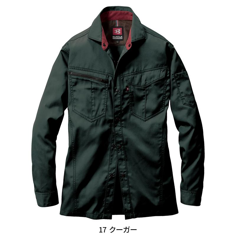 BURTLE 長袖シャツ 作業服 春夏用 メンズ 6083 バートル 作業着 S-5L | BURTLE | 04