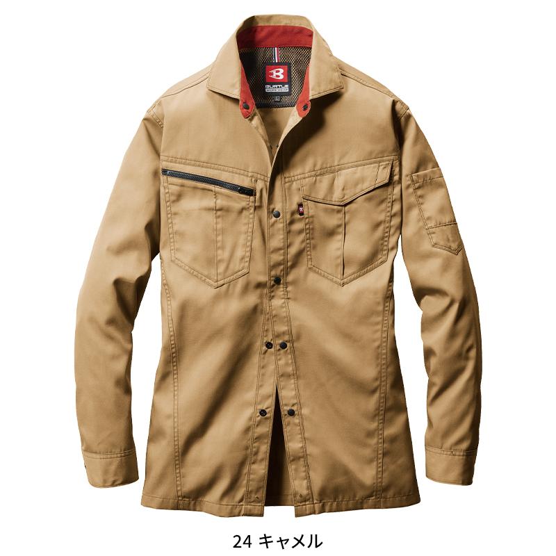 BURTLE 長袖シャツ 作業服 春夏用 メンズ 6083 バートル 作業着 S-5L | BURTLE | 05