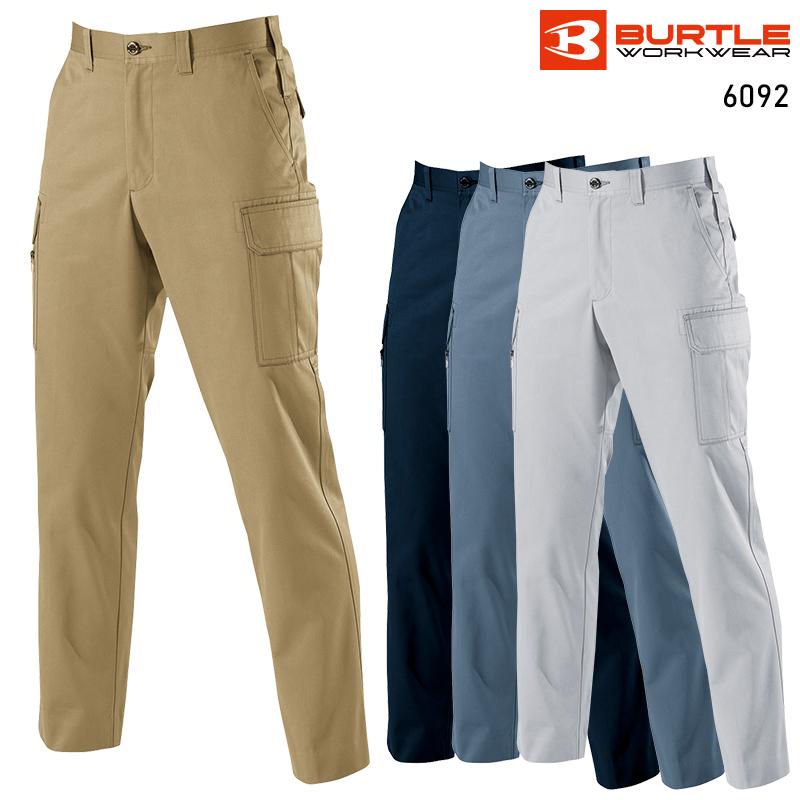 作業ズボン 作業服 バートル 作業着 6092 カーゴパンツ 秋冬用 メンズ 70-130 | BURTLE