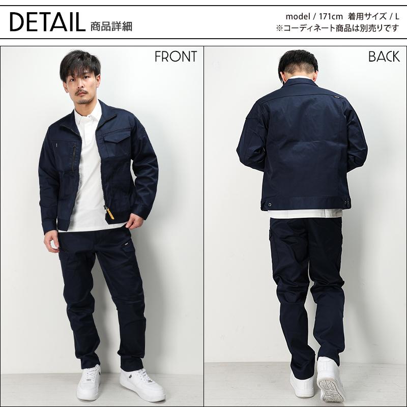 バートル 作業着 作業服 秋冬 6201 長袖 ジャケット ブルゾン BURTLE S-5L | BURTLE | 06
