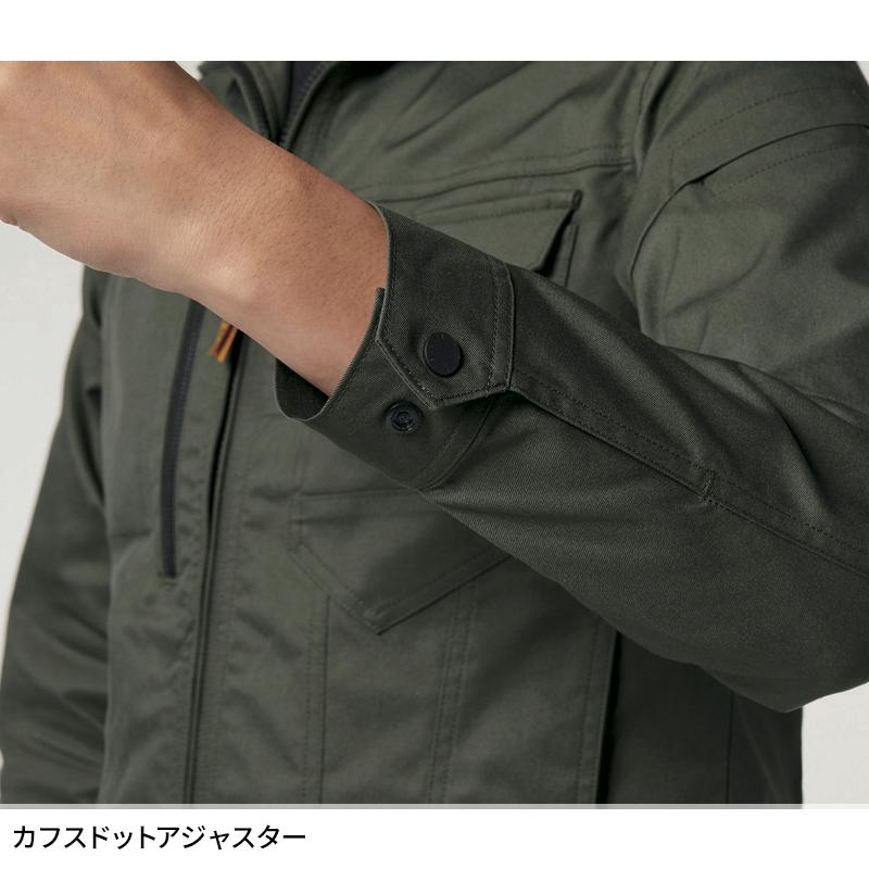 バートル 作業着 作業服  春夏 6211 長袖 ジャケット ブルゾン BURTLE メンズ レディース S-5L | BURTLE | 10