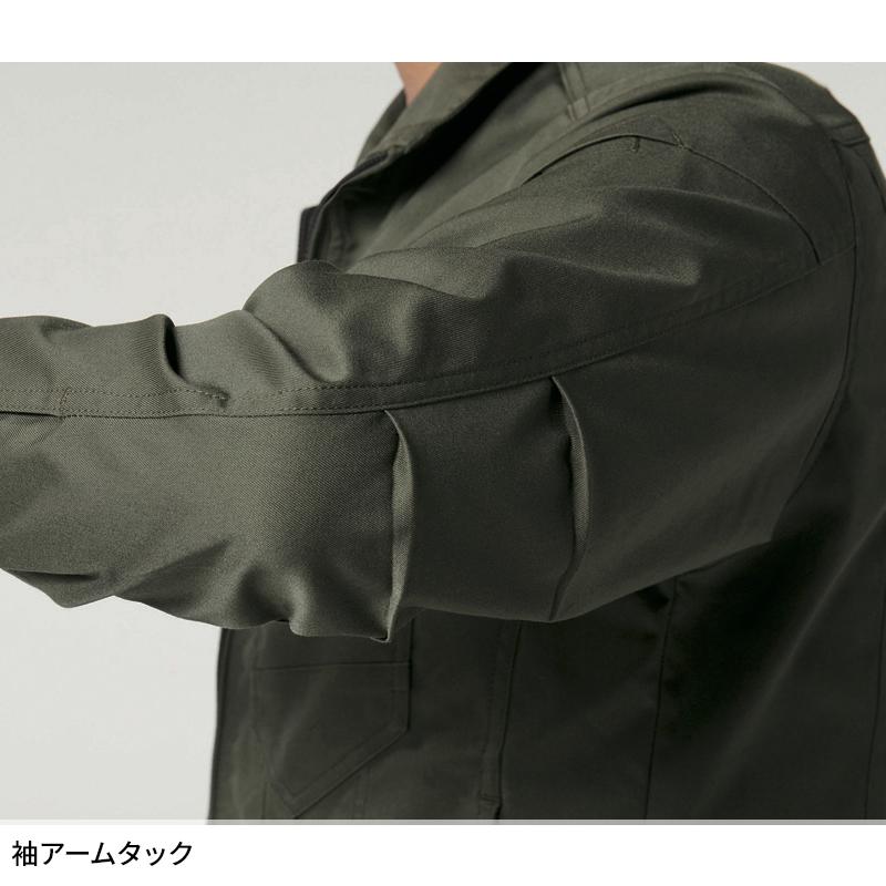 バートル 作業着 作業服  春夏 6211 長袖 ジャケット ブルゾン BURTLE メンズ レディース S-5L | BURTLE | 09