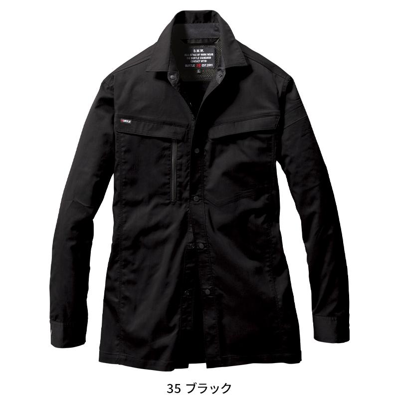バートル 作業着 作業服 春夏 6215 長袖 シャツ ユニセックス BURTLE S-5L | BURTLE | 04