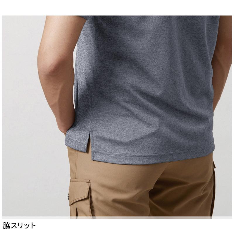 バートル ポロシャツ 半袖 667 作業着 作業服  オールシーズン BURTLE メンズ レディース SS-6L | BURTLE | 12