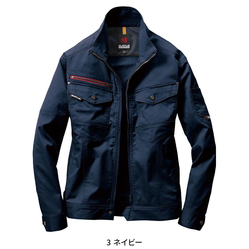 バートル 作業着 作業服  春夏 7041 長袖 ジャケット ブルゾン BURTLE メンズ レディース SS-5L | BURTLE | 02