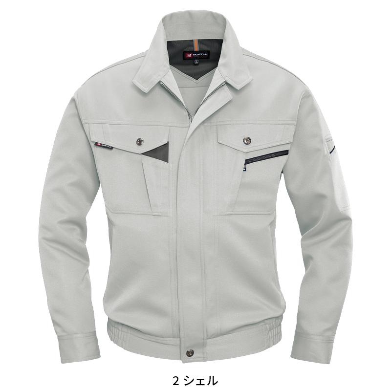 バートル 作業着 夏用 長袖ブルゾン 作業服 春夏用 メンズ 7061 作業着 S-5L | BURTLE | 03