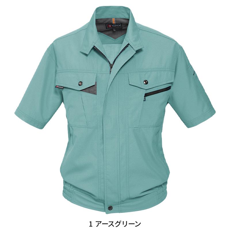 BURTLE 半袖ブルゾン 作業服 春夏用 メンズ 7062 バートル 作業着 S-5L | BURTLE | 02