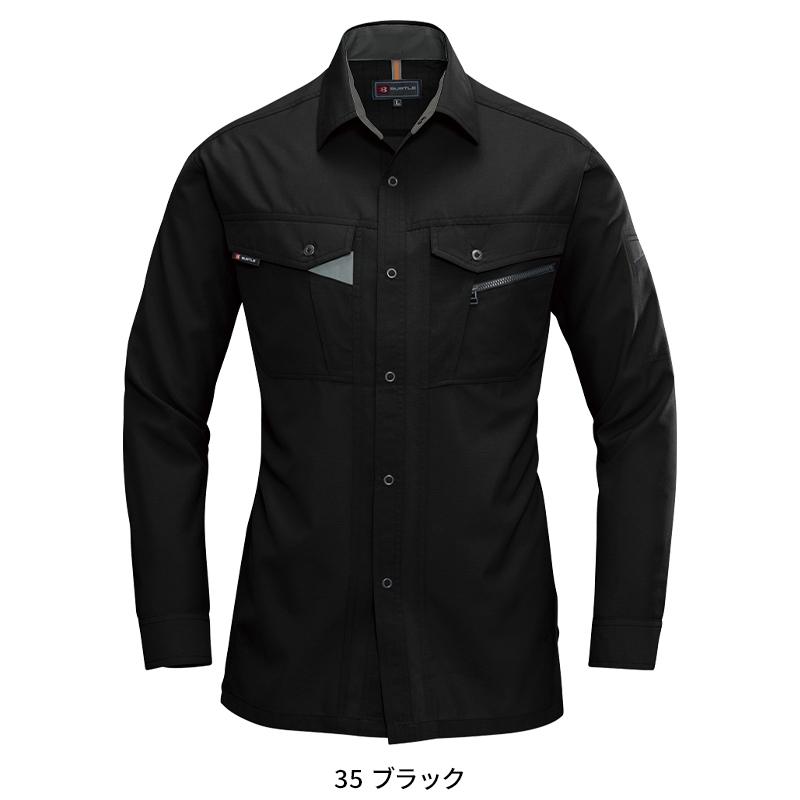 BURTLE 長袖シャツ 作業服 春夏用 メンズ 7063 バートル 作業着 S-5L | BURTLE | 05