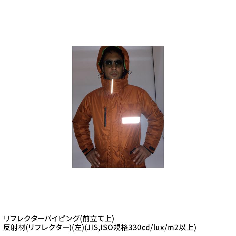 BURTLE 防寒コート(大型フード付)(ユニセックス) 防寒着 男女兼用 7211 バートル 作業服 作業着 SS-5L | BURTLE | 08