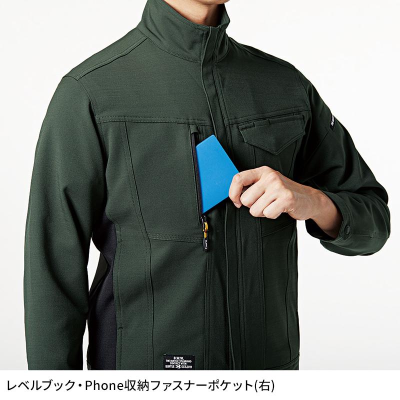 BURTLE ジャケット(ユニセックス) 作業服 秋冬用 男女兼用 7301 バートル 作業着 S-5L | BURTLE | 06