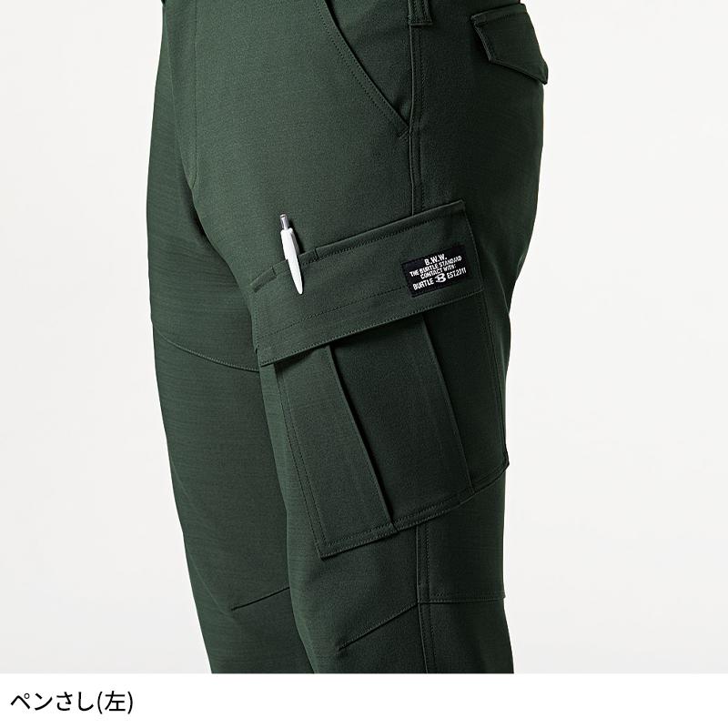 BURTLE カーゴパンツ(ユニセックス) 作業服 秋冬用 男女兼用 7302 バートル 作業着 SS-8L | BURTLE | 07
